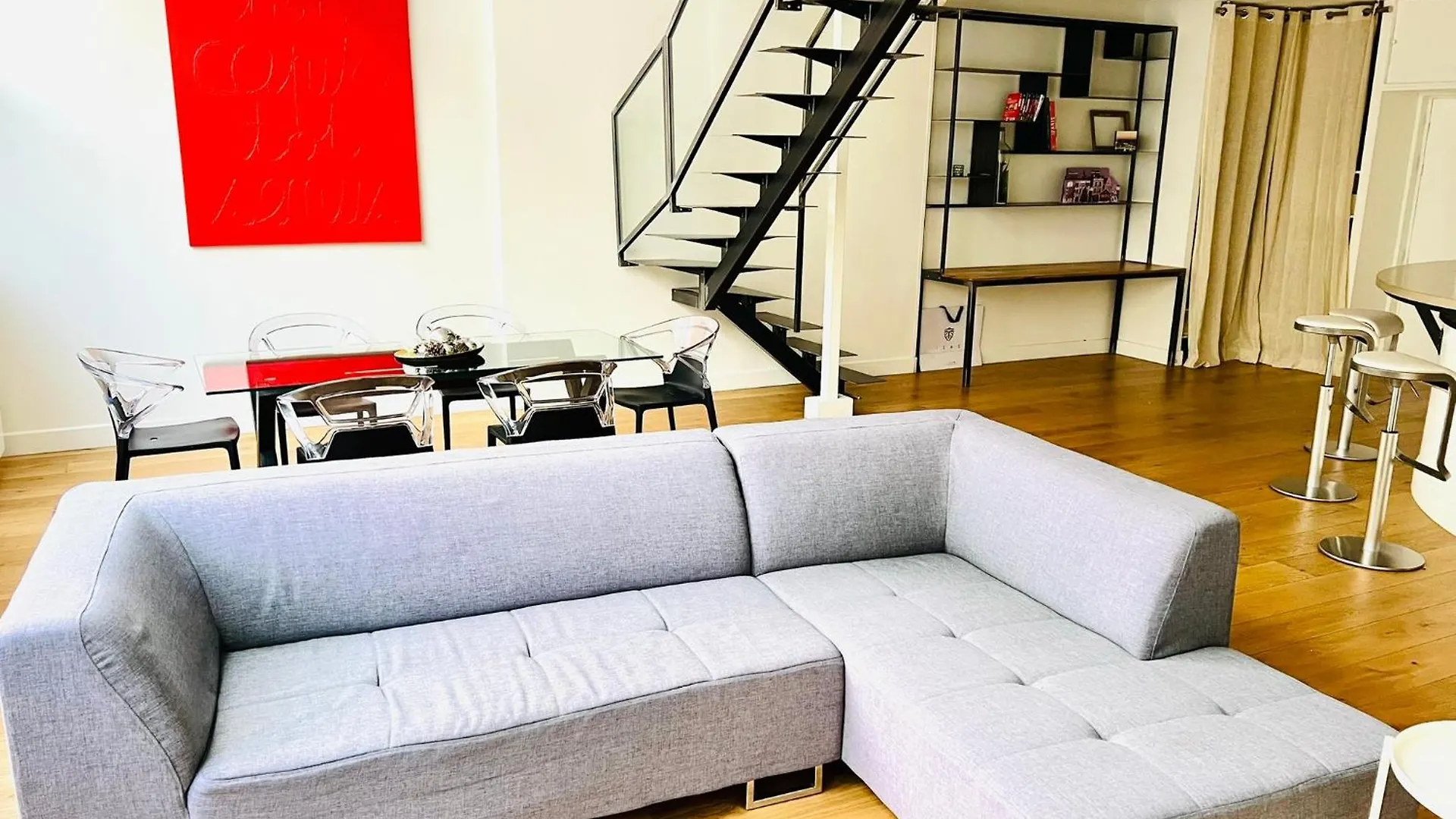 Loft Design & Familial Parc Des Buttes Chaumont דירה